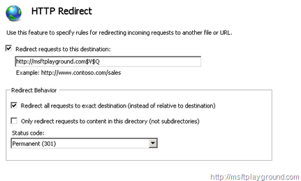 httpRedirect