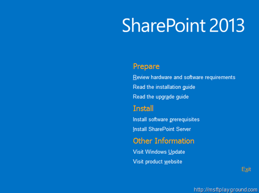 SharePoint 2013 Splash