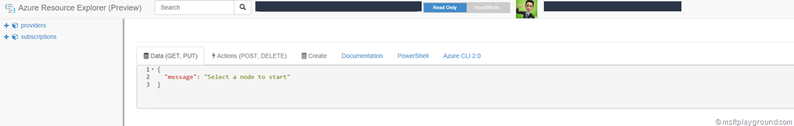 Azure Resource Explorer