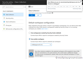 Bind to OMS workspace 