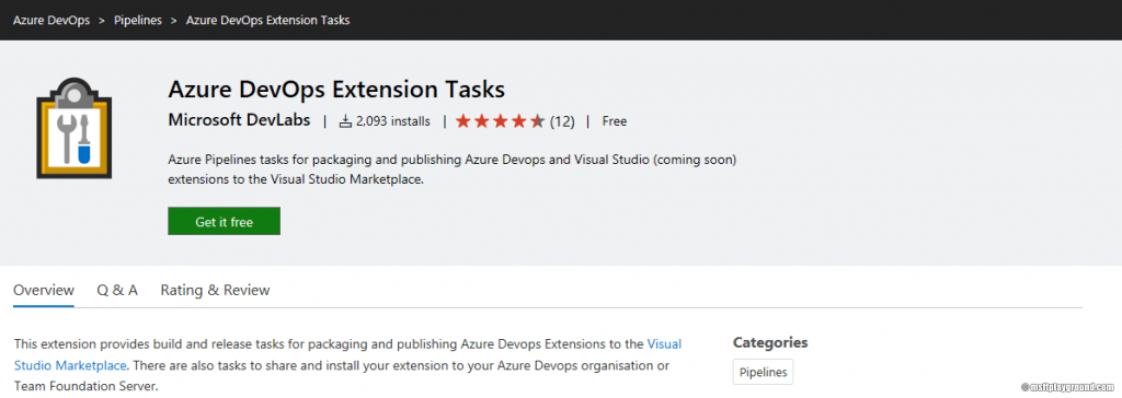 Azure DevOps Extension Task